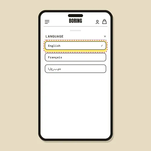 Language toggle — after