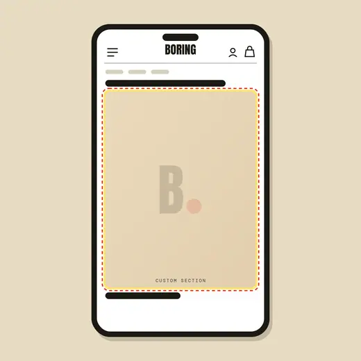 New custom section — after