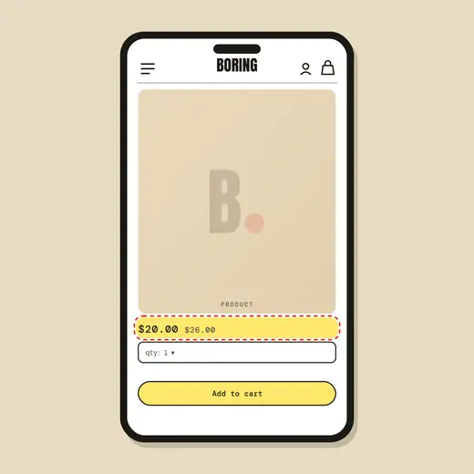 Price & quantity logic fix — after