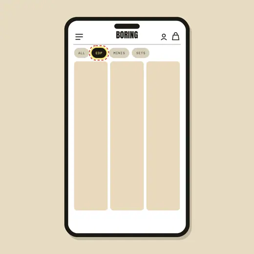Sub-collection nav row — after